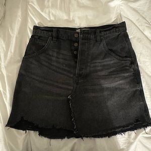 Free People Black Skirt